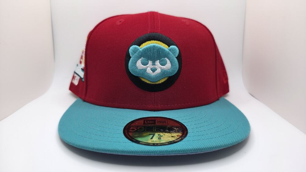 Chicago Cubs Hat New Era 59FIFTY Captain Planet Hat Club Fitted 7 5/8